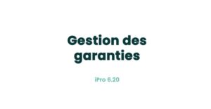 11. Atelier - Gestion des garanties