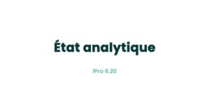 12. Statistiques - État analytique