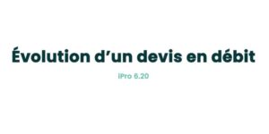 04. Ventes - Évolution d'un devis en débit