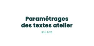 11. Atelier - Paramétrages des textes atelier