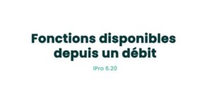 04. Ventes - Fonctions disponibles depuis un débit